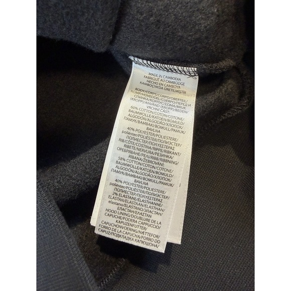Polo Ralph Lauren Logo Hoodie Black Men's Small S NWT $168 Cotton Sweatshirt - Picture 4 of 7